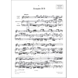 Sonate N 06 En Mi Mineur Vl Ou Fl-Piano